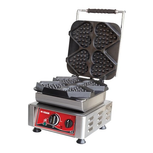İnoksan-Waffle Makinesi Kalp Model/Tekli
